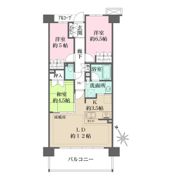 パークホームズ横浜矢向センターフォレスト B棟の間取り画像