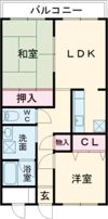 クレスト本町の間取り画像