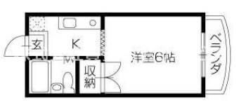 メゾン広島の間取り画像