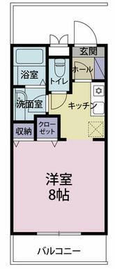 サニーハイツ佐古の間取り画像