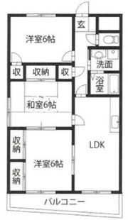 ノーブル川内の間取り画像