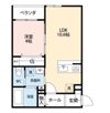 Rooms紫竹の間取り画像