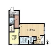 AYA HILLS(厚別西2条A棟)の間取り画像