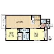 AYA HILLS(厚別西2条A棟)の間取り画像