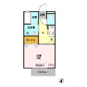 イーストハウスの間取り画像