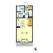 グランメールの間取り画像