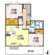 ドリーム B棟の間取り画像