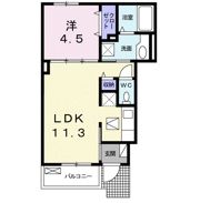 ホープヒルズの間取り画像