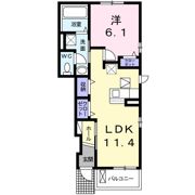 エステート勝川の間取り画像
