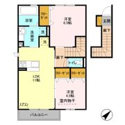 ピュアコート Ⅰの間取り画像