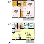 SJ ー A棟の間取り画像