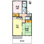 プランドール南花屋敷の間取り画像
