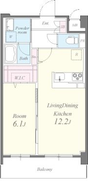 ライツ石原の間取り画像