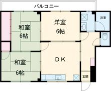 コーポグリーンの間取り画像