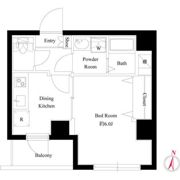 Live Casa 両国北斎通りの間取り画像