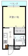 リボン長岡の間取り画像