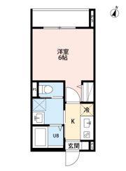 レジデンス鉄博(レジデンステッパク)の間取り画像