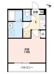 オリーブ北戸田(オリーブキタトダ)の間取り画像