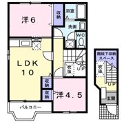 エスポワールの間取り画像