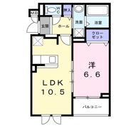ルピナスHoshidaの間取り画像