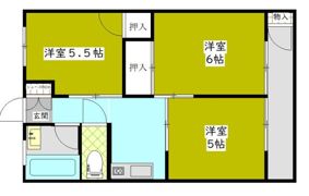 ユナイテッド南津留の間取り画像