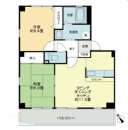 フォブールときわの間取り画像