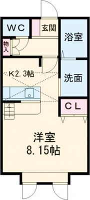 エデューⅠの間取り画像