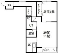 ウッドベル旭町の間取り画像