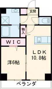 ヒューベストレジデンス東唐津駅の間取り画像