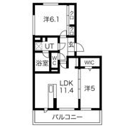 シャルールプラスⅡの間取り画像