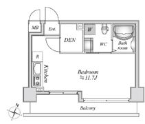リエス千葉新宿の間取り画像
