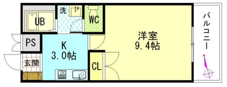 フォルム幟町の間取り画像