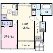 アリエッタⅡの間取り画像