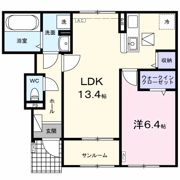 アリエッタⅡの間取り画像