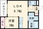 ジーメゾン奈良エルカーサの間取り画像