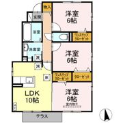ウィステリア柳町 A棟の間取り画像