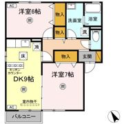 リビングタウン野田 ABCの間取り画像