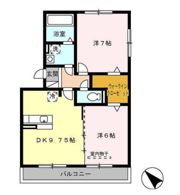 K．I．ハイツの間取り画像
