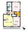 K．I．ハイツの間取り画像