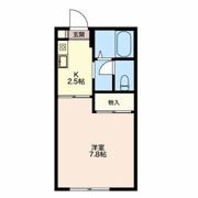 コーポ仙徳 Aの間取り画像