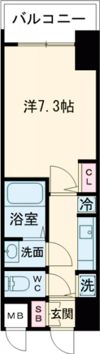 S-RESIDENCE新大阪駅前の間取り画像