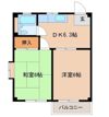 タカラマンションの間取り画像