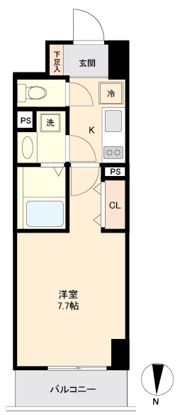 リテラス森下の間取り画像