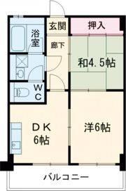 マンションサンプラザ1の間取り画像