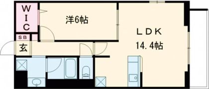 オリオン桂の間取り画像