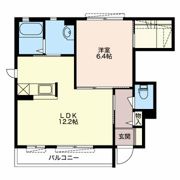 オアシス Cの間取り画像