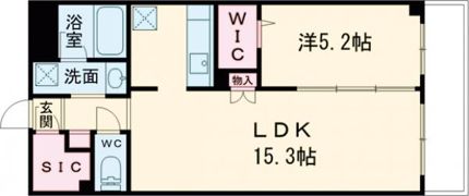 オリオン桂の間取り画像