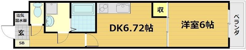 アストラルルームIIの間取り画像