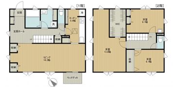 南平野5丁目戸建の間取り画像