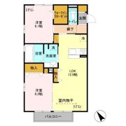 Premist Courtの間取り画像